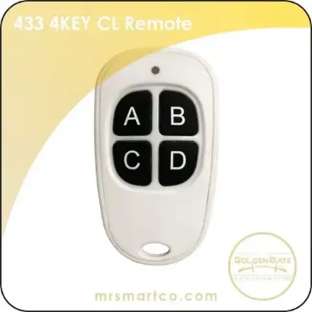 fix code remote 433mhz 4 key	